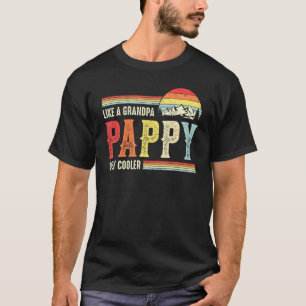 T-shirt Les Hommes Pappent Comme Un Grand-Père Seul Glaciè