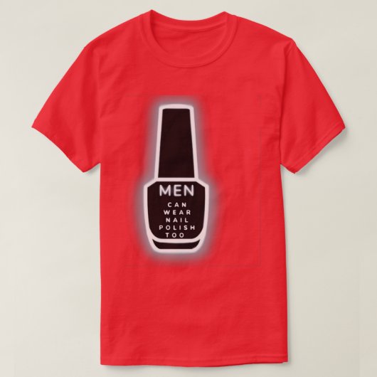 T-shirt Les Hommes Peuvent Aussi Porter Des Clous Polonais (Design devant)