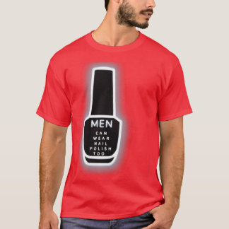 T-shirt Les Hommes Peuvent Aussi Porter Des Clous Polonais