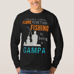 T-shirt Les hommes plus que l'amour Pêche Gampa Special Gr