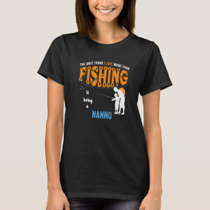 T-shirt Les hommes plus que l'amour pêche Nanno Grandpa sp
