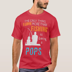 T-shirt Les hommes plus que l'amour Pêche Pops Spécial Gra