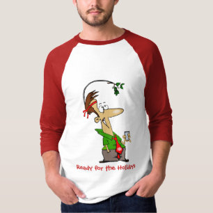 T-shirt Les hommes, préparent pour les vacances,