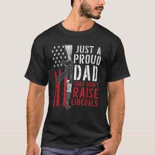 T-shirt Les hommes républicains juste un père fier qui n'a