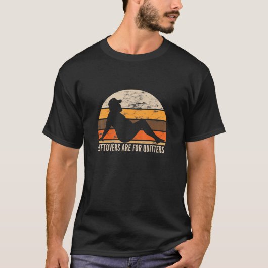 T-shirt Les Hommes Thanksgiving Leftovers Sont Pour Quitte (Devant)