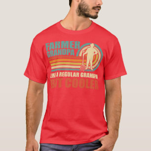 T-shirt Les Hommes Vintage Agricole Grand-Père Comme Un Gr