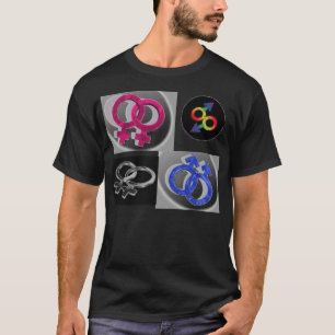 T-shirt Les homophobes sont gais