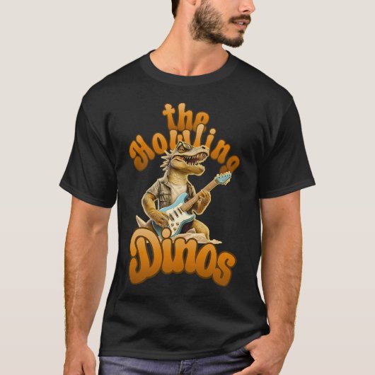 T-shirt les Howling Dinos- "T" (Devant)
