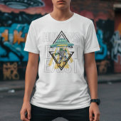 T-shirt Les humains n'existent pas Funny Geek Ufo Alien Gr