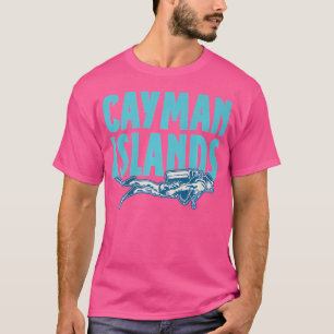 T-shirt Les îles Caïmans Plongée sous-marine