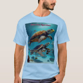 T-shirt Les îles Hawaii Kahoolawe Aloha (Devant)