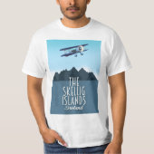 T-shirt Les îles Skellig (Devant)