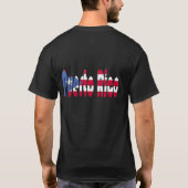 T-shirt Les Îles Vierges et Porto Rico (Dos)