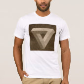 T-shirt Les illusions optiques - Le Triangle Impossible (Devant)