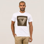 T-shirt Les illusions optiques - Le Triangle Impossible (Devant entier)