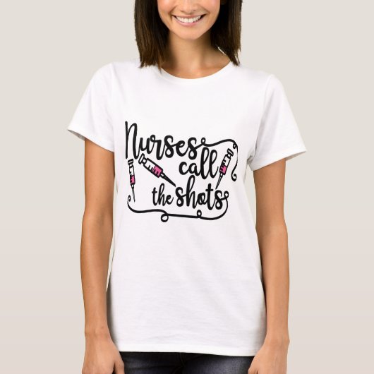 T-shirt Les infirmières décident (Devant)
