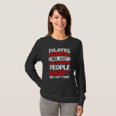 T-shirt Les instructeurs de Pilates sont juste comme des g (Devant entier)