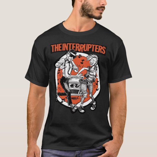 T-shirt les int3rupt3rs vintage (Devant)