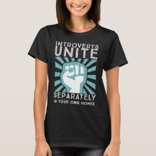 T-shirt Les introvertis se combinent séparément dans vos m