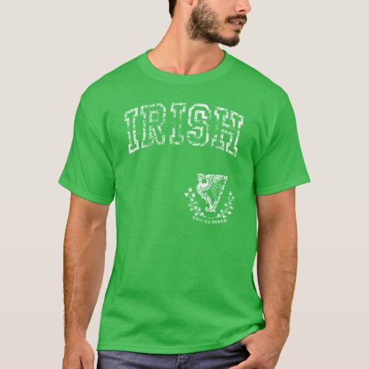 T-shirt Les Irlandais Erin vont Bragh (Devant)
