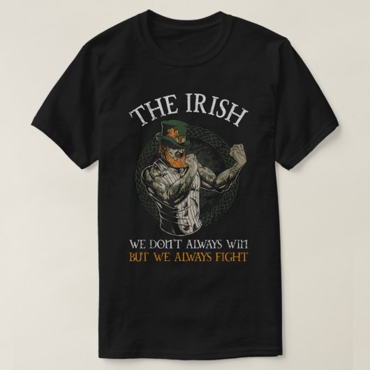 T-shirt Les Irlandais que nous ne gagnons pas toujours mai (Design devant)