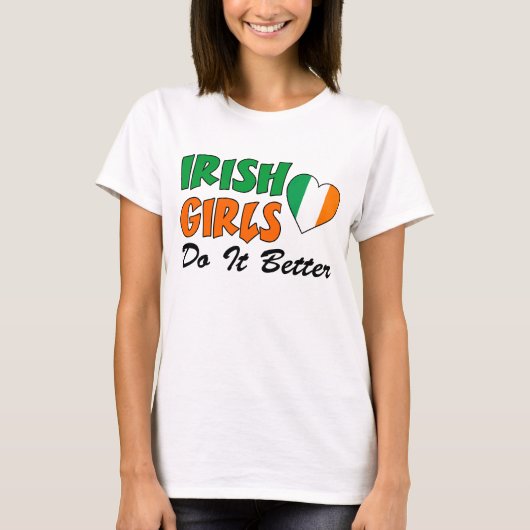 T-shirt Les Irlandaises Le Font Mieux (Devant)