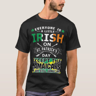 T-shirt Les Jamaïcains de la fête de la Saint Patrick T-