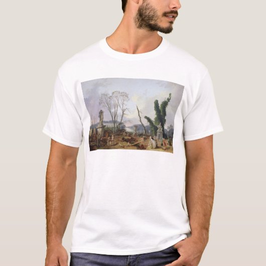 T-shirt Les jardins de Versailles (Devant)
