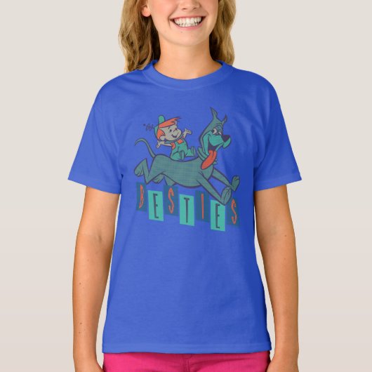 T-shirt Les Jetsons | Elroy & Astro Besties (Devant)