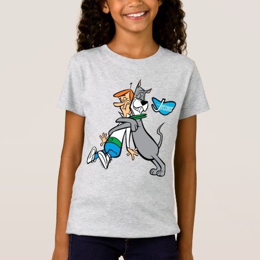 T-Shirt Les Jetsons | George & Astro Hug (Devant)