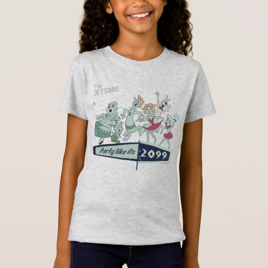 T-Shirt Les Jetsons | Party Like It's 2099 (Devant)
