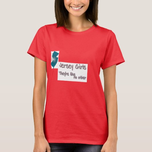 T-shirt les jeunes filles de jersey ne ressemblent à aucun (Devant)