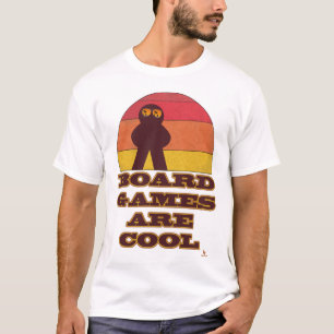 T-shirt Les Jeux De Conseil Sont Cool Amusants Meeple Hips