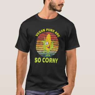 T-shirt Les jeux de mots végans sont si ringards Alimentat