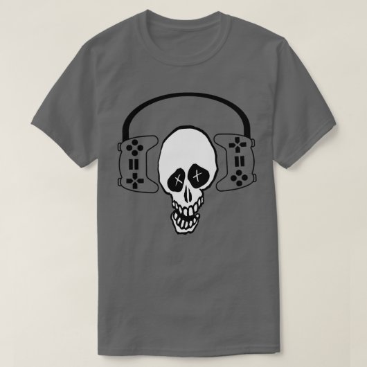 T-shirt les jeux vidéo pourrissent votre cerveau 55 (Design devant)
