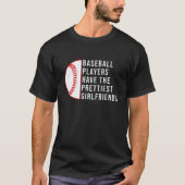 T-SHIRT LES JOUEURS DE BASEBALL ONT LES PLUS BELLES PETITE (Devant)