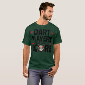 T-shirt Les Joueurs De Dart savent comment coder les fléch (Devant entier)
