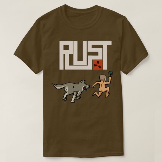 T-shirt Les joueurs de rouille (Design devant)