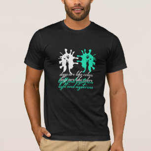 T-shirt les jours sont comme les couleurs