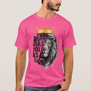 T-shirt Les Juifs Sont Aussi Audacieux Qu'Un Lion