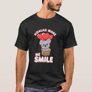 T-shirt Les Koalas me font sourire mignonne Koala Nature F