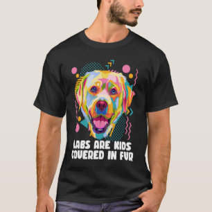 T-shirt Les laboratoires sont des enfants couverts dans Fu