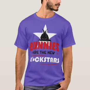 T-shirt Les lapins sont des rockstars