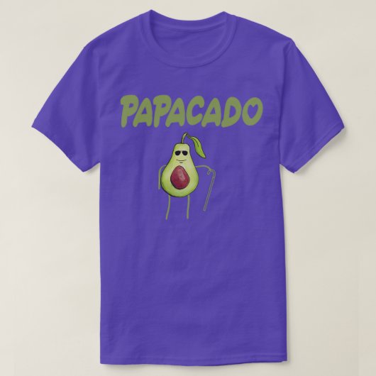 T-shirt Les Lauracées Funny Papacado Papa amp Cadeau père (Design devant)