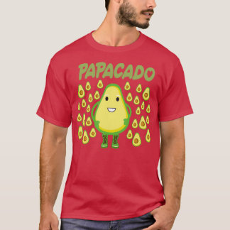 T-shirt Les Lauracées Funny Papacado Papa amp Cadeau père