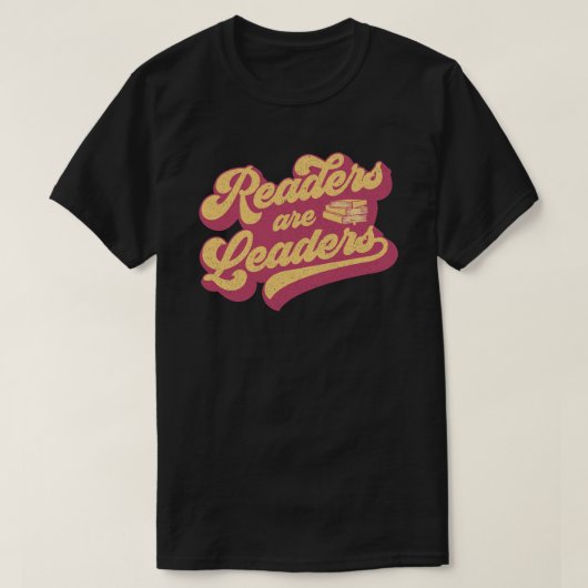 T-shirt Les Lecteurs Sont Leaders Boho Leopard Livre Lover (Design devant)