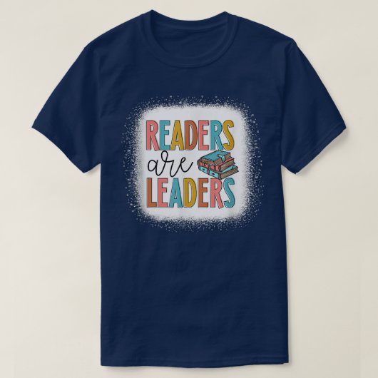 T-shirt Les Lecteurs Sont Leaders Inspirationnel Professeu (Design devant)