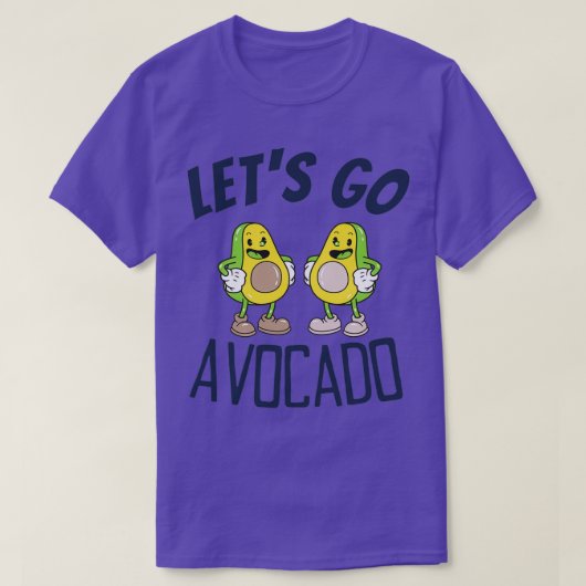 T-shirt Les Letx27 vont à Avocado 4 (Design devant)
