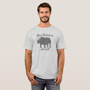 T-shirt Les licornes de l'homme sont chaudes