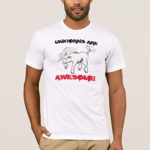 T-shirt Les licornes sont impressionnantes